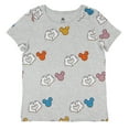 thumbnail image 3 of Disney Women's Mickey Mouse Heart Hands Allover Print Design Adult T-Shirt, 3 of 7