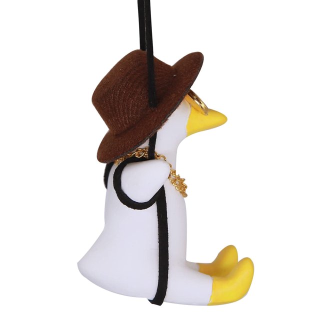 Pato de yeso Colgante automático Pato volador Auto Interior Coche Suministros Decorativos (1) Likrtyny Para estrenar