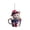 B, variant on 4th of July Hanging Decorations Independence Day Ball Cat Ornaments USA 250th Anniversary Patriotic Tree Decor Acrylic Red Blue White Ornaments for Memorial Day Party