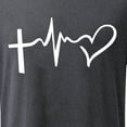 thumbnail image 4 of DPTALR T-shirt Imprimé d'Amour à Manches Courtes Décontracté de la Saint-Valentin, 4 of 5