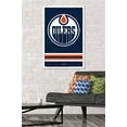thumbnail image 2 of NHL Edmonton Oilers - Logo 21 Wall Poster, 22.375" x 34", Framed, 2 of 3