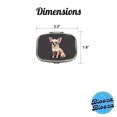thumbnail image 4 of Chihuahua Dog Sitting Small Travel Handbag Pill Box Case, 4 of 6