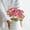 A, variant on WMTOKK Artificial Tea Rose Peony Bouquet 15 Head Realistic Silk Wedding Holding Flowers Bridal Bouquet Home Table Vase Centerpiece Decoration (Yellow)