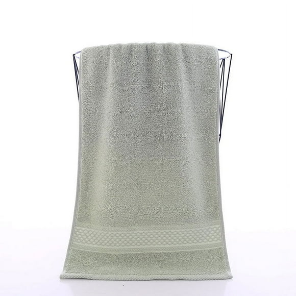Namzi Towels 2Piece 27.56x55.12inch Plain cotton towels and bath towels, Light Weight, Quick Dry Towels for Your Bathroom for Bathroom and Powder Room (Grayish green)