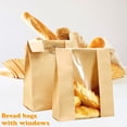 thumbnail image 1 of YAOMOBB Candy Bags Homemade Bread Packaging 50Pcs Window Food Grade Bags for Bakery Storage, 1 of 6