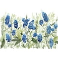 thumbnail image 2 of Popp, Grace 24x18 Gold Ornate Wood Framed with Double Matting Museum Art Print Titled - Blue Bonnets III (ASH), 2 of 4