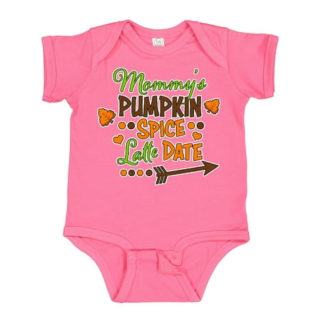 

Inktastic Mommy s Pumpkin Spice Latte Date Gift Baby Boy or Baby Girl Bodysuit