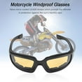 thumbnail image 3 of Cheers US Motorcycle Riding Glasses Goggles UV Dustproof Windproof Motorcycle Sunglasses with Clear Smoke Yellow Lens for Outdoor Sports Actives, 3 of 7