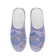 thumbnail image 2 of Psesaysky Mermaid Scales Printed Casual Shoes Women Lightweight Breathable Walking Sneakers Suitable for Everyday Wear Indoor Outdoor Slip on, 2 of 7