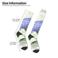 thumbnail image 5 of Haiem Vintage Flower Socks, Funny Novelty Crazy Design Cotton Socks Sports Socks Knee High Socks For Men, Women,1Pairs - Gift For Working Friends, 5 of 9