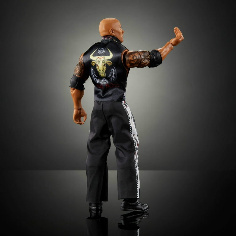 WWE Ultimate Edition The Rock Action Figure & Accessories Set, 6