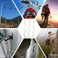 thumbnail image 2 of Eigraketly Escalada Paso Sling Rock Climb Aider Fiable Profesional Pie Stepping Accesorio Herramienta de espeleología para deportes al aire libre Escalada Amarillo, 2 of 6