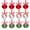 Multi-Color, variant on 12Pcs Christmas Jingle Bells Craft Bells Christmas Bells Ornaments with Star Ribbons for Tree Party Wreath Holiday DIY