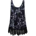 thumbnail image 2 of HSHDLDF Plus Size Swing Lace Flowy Tank Top for Women, 2 of 5