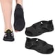 thumbnail image 5 of Calcetines de yoga con suela y dedos divididos, calcetines de piso para gimnasio, fitness, ballet Negro Yinane  calcetines de pilates, 5 of 8
