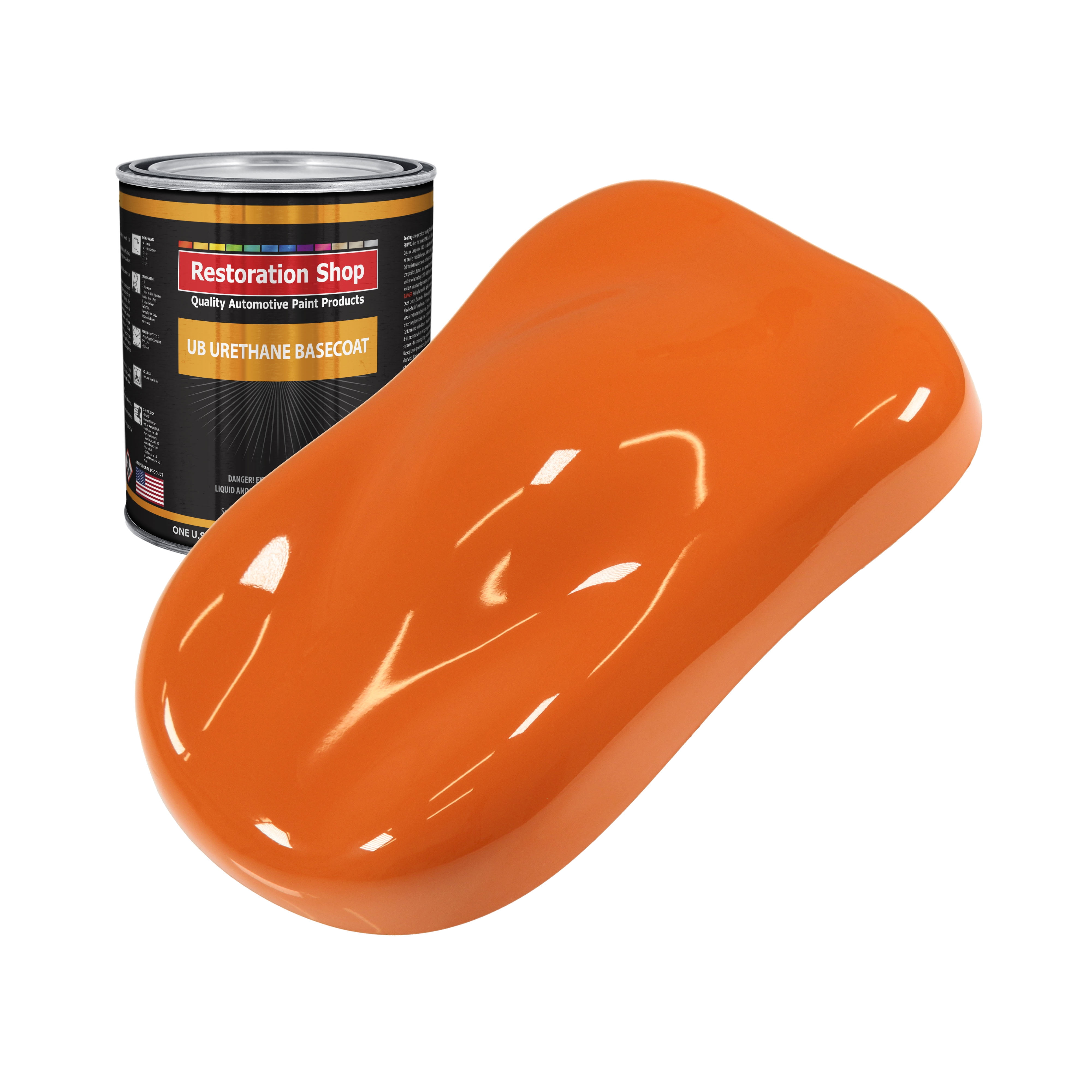 Omaha Orange 1 Quart URETHANE BASECOAT Car Auto Body Paint