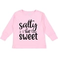 thumbnail image 3 of Inktastic Salty but Sweet Boys or Girls Long Sleeve Toddler T-Shirt, 3 of 5