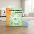 thumbnail image 6 of 12Pcs Floor Cleaning Tablets, Floor Cleaner for Mopping Tile, Hardwood, Laminate, Vinyl in Home, Kitchen, Bathroom, Suitable for All Cordless Wet Dry Vacuum Cleaner, Lemon Scent, 6 of 9