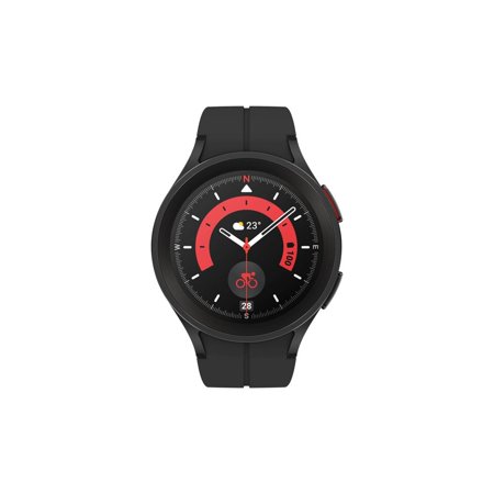 Restored Samsung SM-R920NZKAXAA Galaxy Watch5 Pro 45mm Bluetooth, Black Titanium (Refurbished)