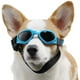 thumbnail image 1 of Gafas de sol para perros - Correa ajustable para gafas de sol con protección UV - Protección impermeable para perros pequeños y medianos, color azul, 1 of 5