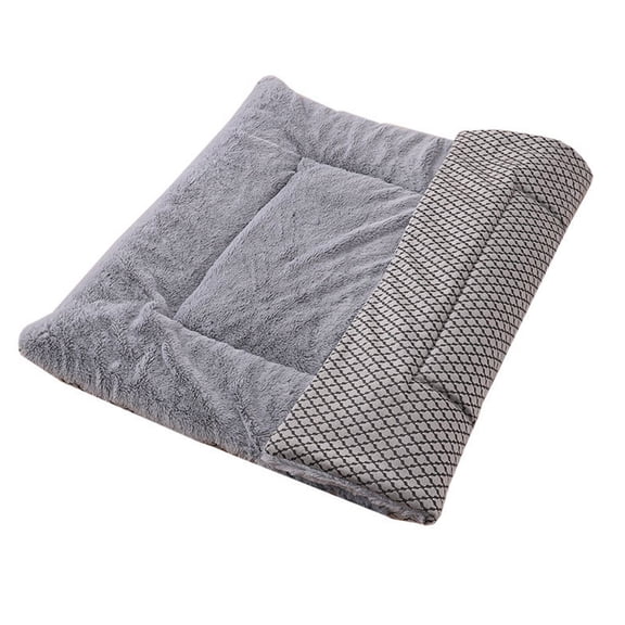 AUQ Kennel Pad,Super Comfortable Surface for Napping Dog Beds Large Sized Dog,Machine Washable and Easy to Maintain Orthopedic Dog Bed,S