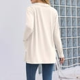 thumbnail image 5 of Breathable Womens Long Sleeve Cardigan Open Front Lightweight Cover Up For Summer Beach Office Wear, 5 of 8