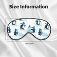 thumbnail image 4 of Uemuo Penguin Winter Fun Pattern Sleep Eye Mask - Light Blocking Sleep Mask Blocking Out Light Perfectly, Soft and Comfortable Night Eye Mask, Eye Blinder, 4 of 7
