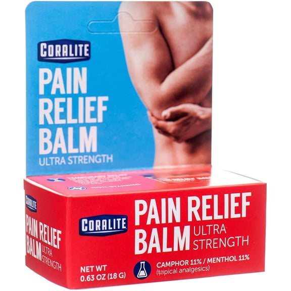 Coralite Pain Relief Balm Ultra Strength, 2 Pack