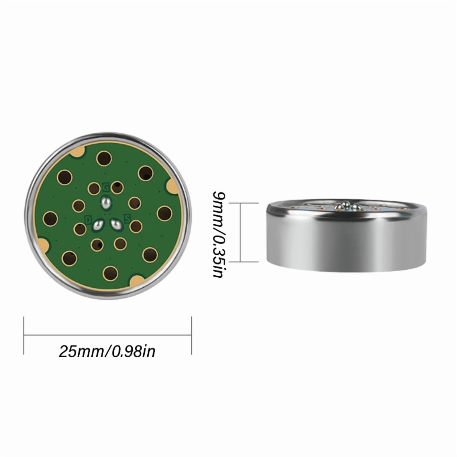 Durability Metal Electret Condenser Microphone with Enhances Sensitivity for Clear Sound in Any Setting Sound Pickup