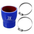 thumbnail image 1 of Recto Silicona Manguera Tubo Azul Rojo para Coche 45x57mm, 1 of 1