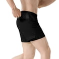 thumbnail image 2 of Men's 4 Inch 2-in-1 Running Shorts, Quick Dry Anti-Chafe Athletic Shorts with Compression Liner and Phone Pocket Black, 2 of 8