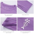 thumbnail image 7 of BASSDASH Women’s UPF 50+ UV Sun Protection T-Shirt Long Sleeve Fishing Hiking Performance Shirts, 7 of 7