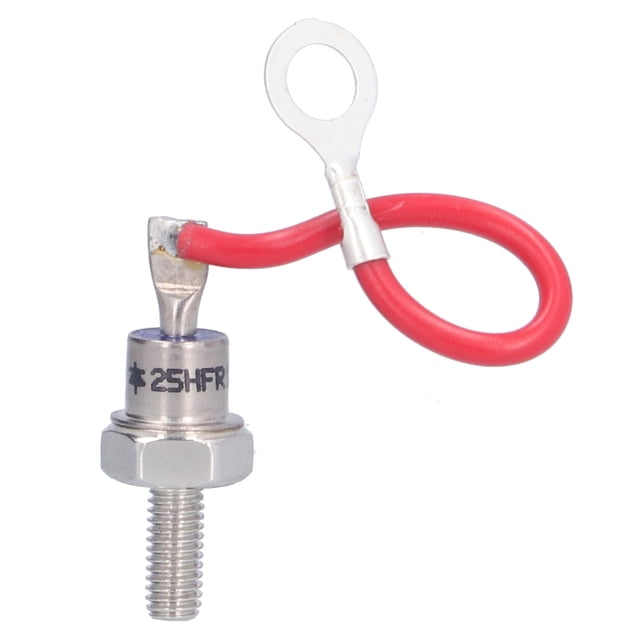 Octpeak Diode Redresseur de Goujon de Puissance Module de Type Spirale Redresseur de Goujon de Diode de Goujon de Puissance avant 25HFR120 25A 1200V, Redresseur de Diode de Type Spiral