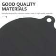 thumbnail image 4 of FUTUREORYY 2Pcs Kitchen Hot Pads Black Induction Stove Mat for Home Users Cooking Aid, 4 of 8