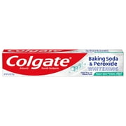 Colgate Baking Soda and Peroxide Whitening Toothpaste Gel, Frosty Mint Stripe, 6 oz