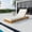 Cream+Teak, variant on Harper & Bright Designs Outdoor Recliner Chaise Lounge, Patio Acacia Wood Lounge Chair with Cushion, All Weather Sun Lounge for Poolside Garden, Dark Gray+Teak