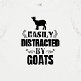 thumbnail image 4 of Inktastic Easily Distracted by Goats Boys or Girls Baby T-Shirt, 4 of 5