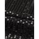 thumbnail image 5 of INSPIRAR CHIC Blusas de Fiesta para Mujeres con Flecos de Lentejuelas Sin Mangas Cuello Redondo Camisetas Brillantes S Negro, 5 of 5