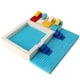 thumbnail image 4 of Bloques de construcción Feleph, 2 x 4 unidades, tamaño mediano, color azul, 320 unidades, 4 of 6