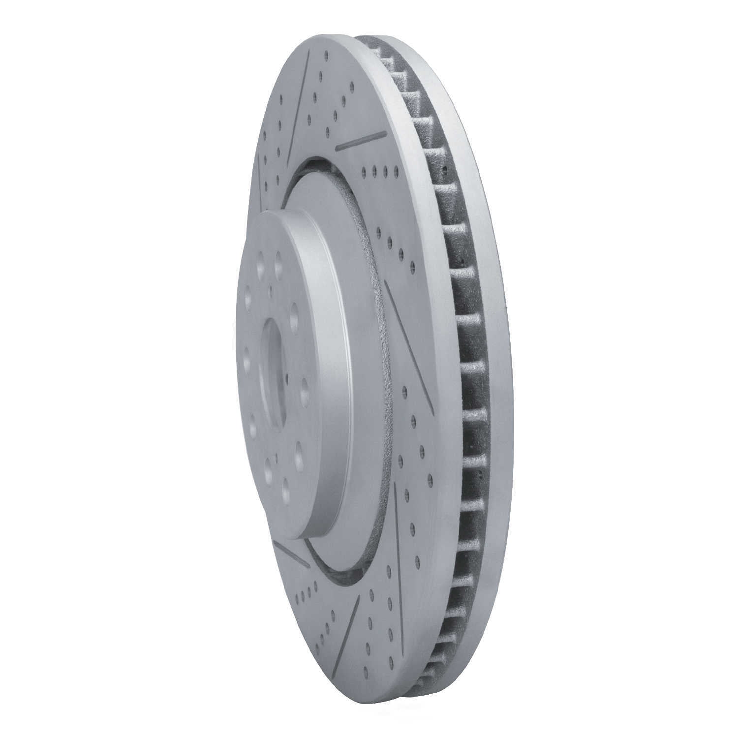 Dynamic Friction Company 830-75019D DFC Geoperformance Rotor - Drilled and Slotted