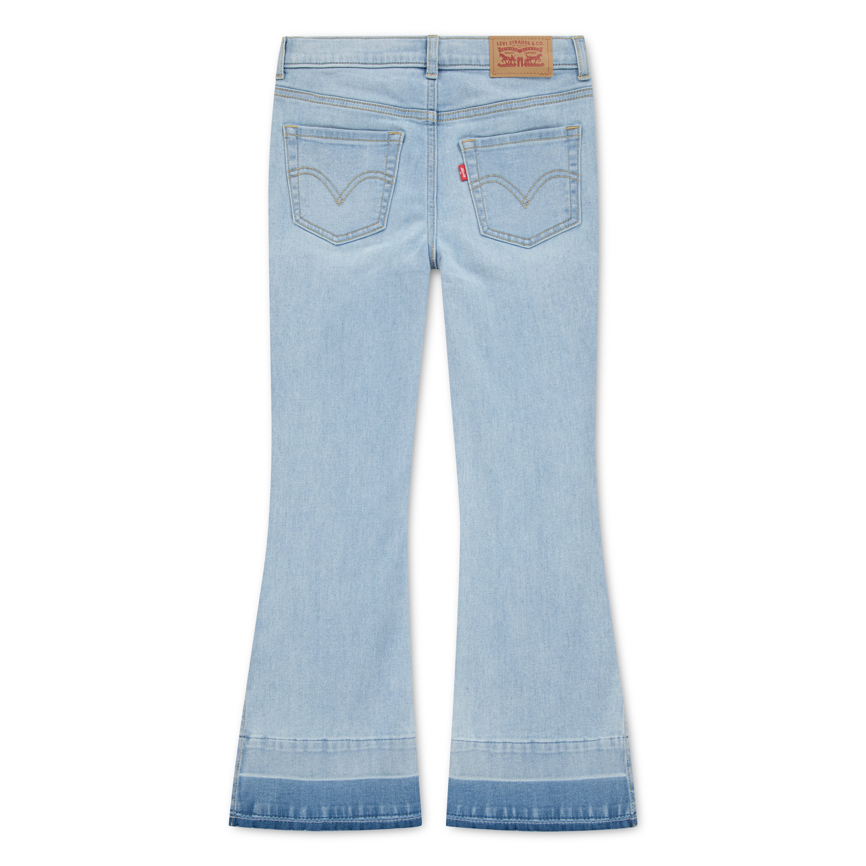 Levi Girls 726 Flare Denim Jean with Released Hem, Sizes 4-6X