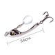 thumbnail image 2 of Btafrte 5 6 Cm/10g Swimbait Gear Tools Accesorios Pesca Con Señuelos Artificiales (plata 10g), 2 of 9