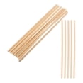 thumbnail image 1 of 15pcs Unfinished Isosceles Triangle Wood Molding Trim for DIY Projects, Natural Paulownia Pine Wood Sticks for Window Screen Edging, Home Decoration, 1 of 5