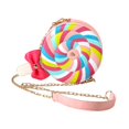 thumbnail image 4 of Bolso de hombro novedoso jinwen con correa de cadena moderna para mujer Tamaño 17,5 cm x 7,5 cm x 17,5 cm, 4 of 8