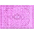 thumbnail image 1 of Ahgly Company Indoor Rectangle Abstract Purple Modern Area Rugs, 7' x 10', 1 of 4