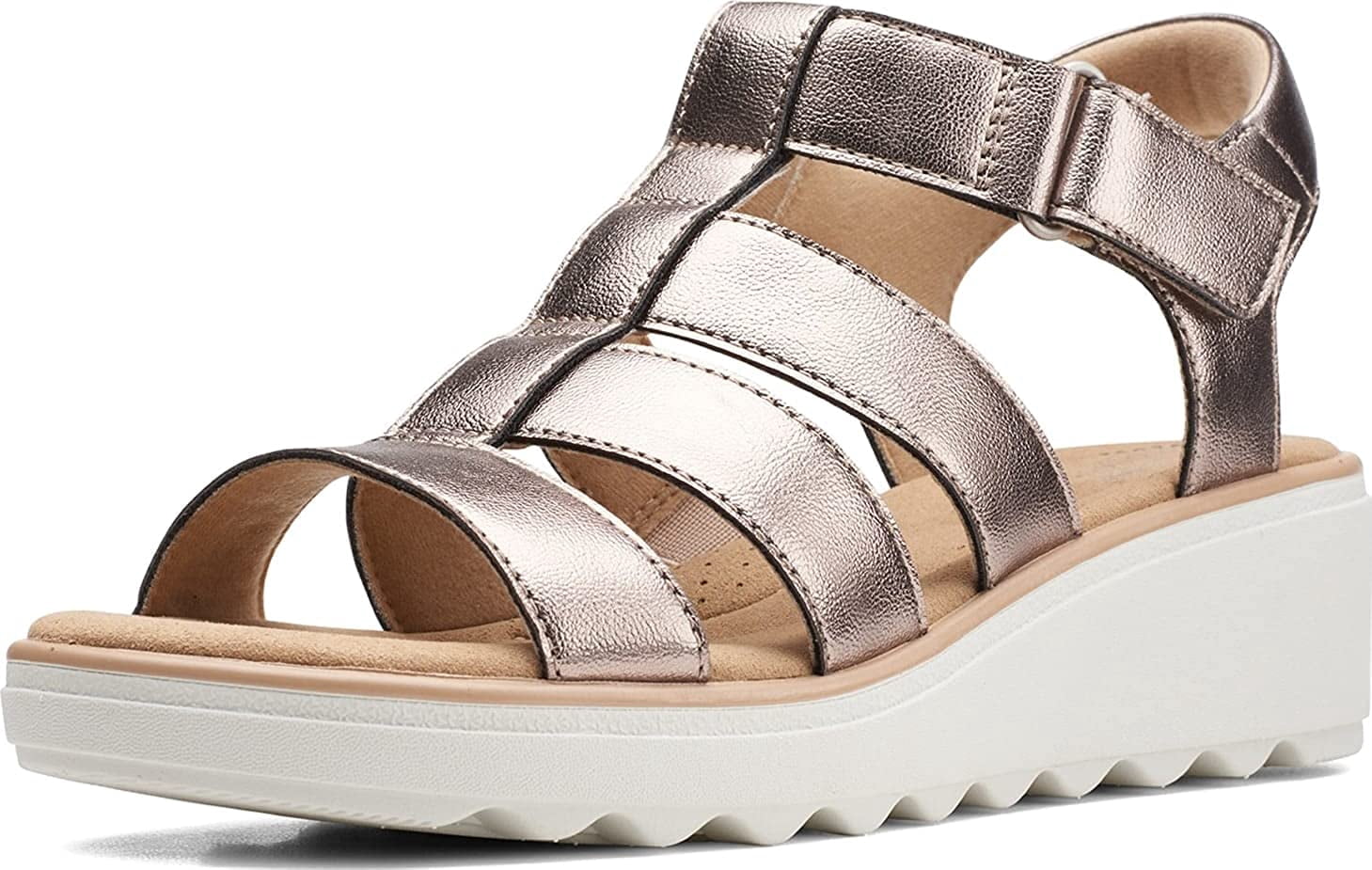 Clarks Womens Jillian Quartz Wedge 