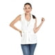thumbnail image 4 of Chaleco elegante con cinto Roman Fashion /Juvenil, 2557 (Blanco) blanco M, 4 of 6