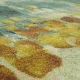 thumbnail image 5 of Mohawk Home Prismatic Dancing Stars Neutral Transitional Abstract Precision Printed Area Rug, 3'9"x5', Orange & Navy, 5 of 8