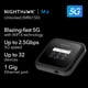 thumbnail image 3 of NETGEAR Nighthawk M6 - Punto de Acceso Móvil - 5 G - 2,5 Gbps - 802.11ax, Wi-Fi 5, 1GbE, 3 of 5