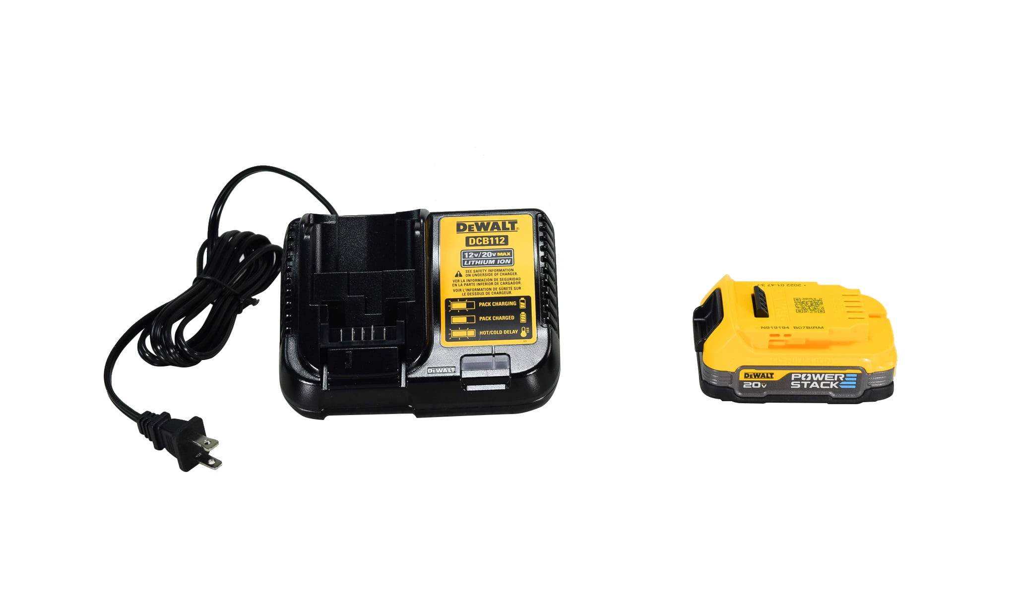 DeWalt DCF923E1 20V Cordless 3/8" Impact Wrench Kit w/ 1.7Ah Battery and Charger